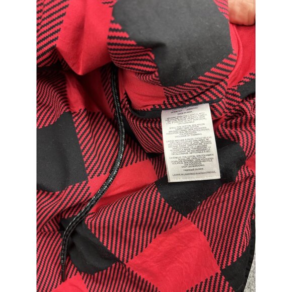 Columbia Jacket Womens 1X Black Hooded Long Parka Buffalo Plaid Lined Insulated - Picture 7 of 8